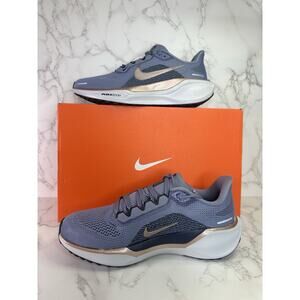 Nike Air Zoom Pegasus 41 Womens Size 7.5 Blue Athletic Running Shoes FD2723-403
